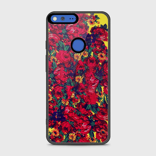 Google Pixel Cover- Floral Series - HQ Premium Shine Durable Shatterproof Case
