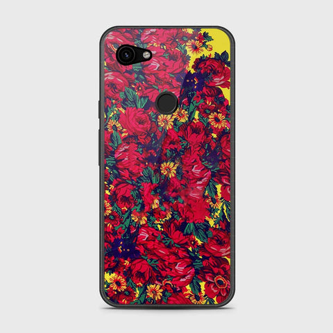 Google Pixel 3a Cover- Floral Series - HQ Premium Shine Durable Shatterproof Case