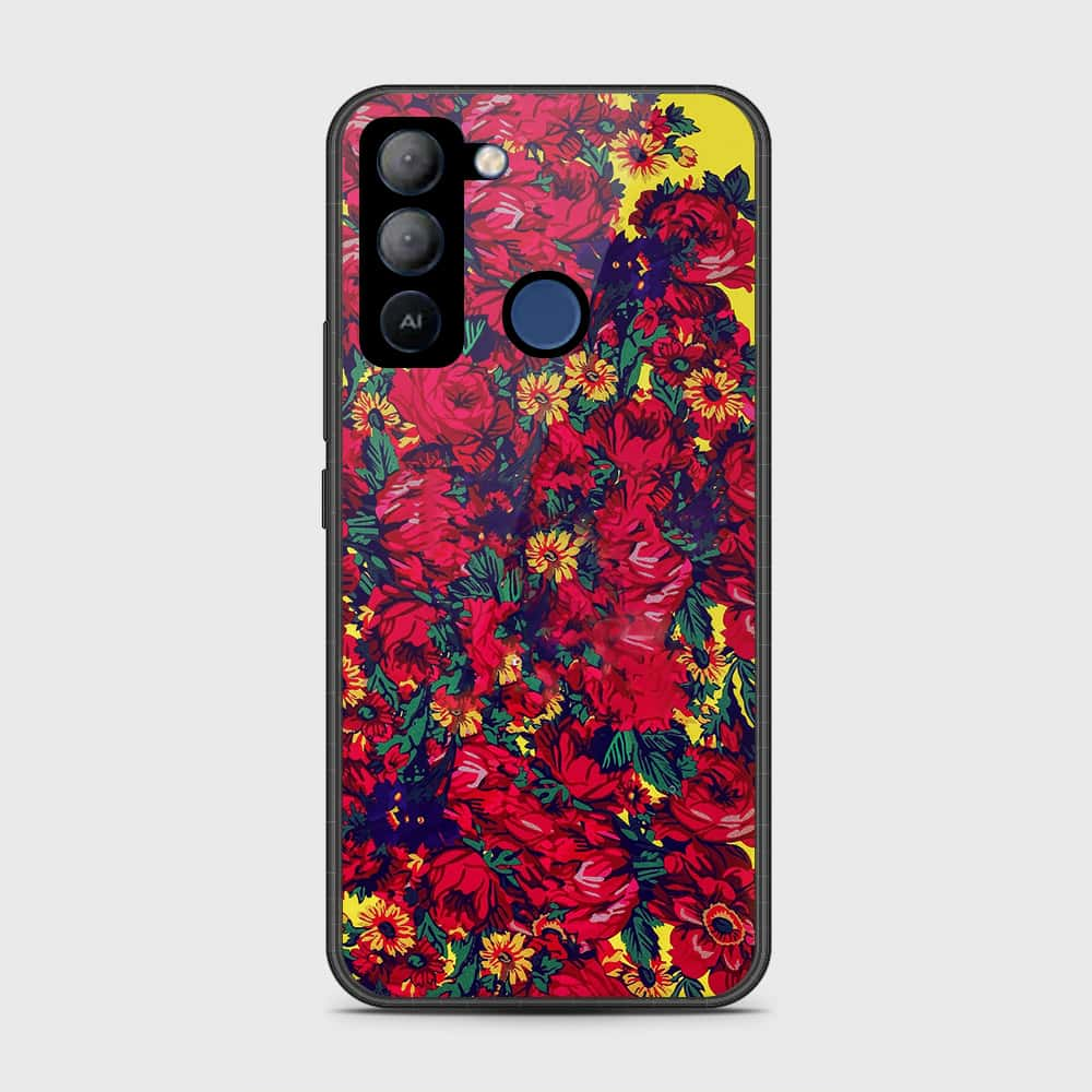 Tecno Pop 5 LTE Cover- Floral Series - HQ Premium Shine Durable Shatterproof Case