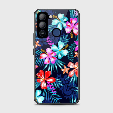 Tecno Pop 5 LTE Cover- Floral Series - HQ Premium Shine Durable Shatterproof Case