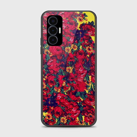 Tecno Pova 3 Cover- Floral Series - HQ Premium Shine Durable Shatterproof Case