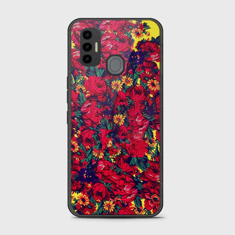 Tecno Spark 7T Cover- Floral Series - HQ Premium Shine Durable Shatterproof Case