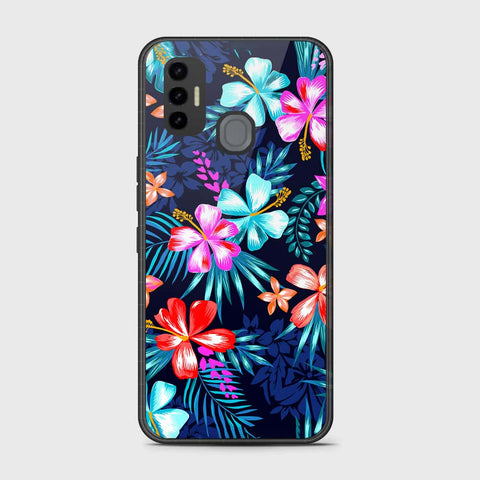 Tecno Spark 7T Cover- Floral Series - HQ Premium Shine Durable Shatterproof Case