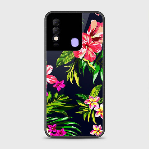 Tecno Spark 8 Cover- Floral Series - HQ Premium Shine Durable Shatterproof Case