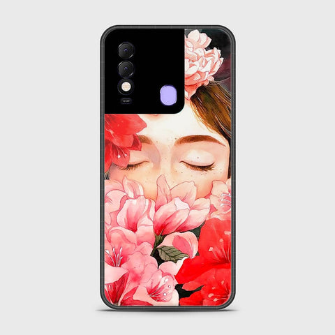 Tecno Spark 8 Cover- Floral Series - HQ Premium Shine Durable Shatterproof Case