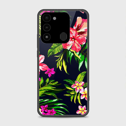 Tecno Spark Go 2022 Cover- Floral Series - HQ Premium Shine Durable Shatterproof Case