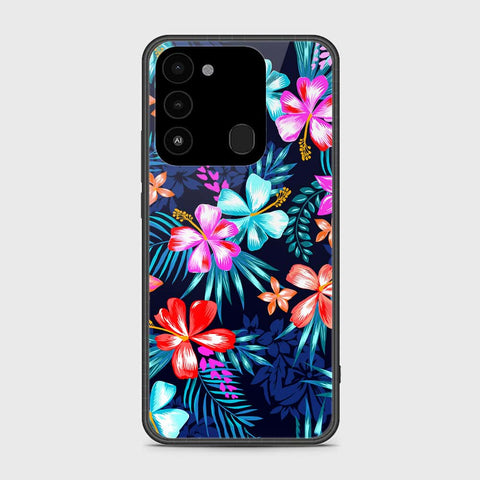 Tecno Spark Go 2022 Cover- Floral Series - HQ Premium Shine Durable Shatterproof Case