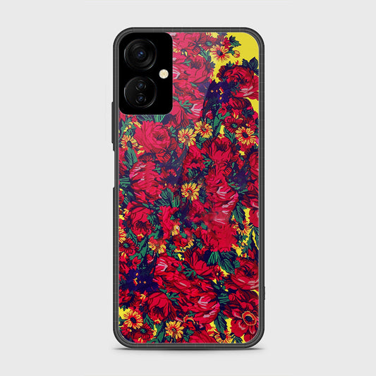 Tecno Spark 9 Pro Cover- Floral Series - HQ Ultra Shine Premium Infinity Glass Soft Silicon Borders Case