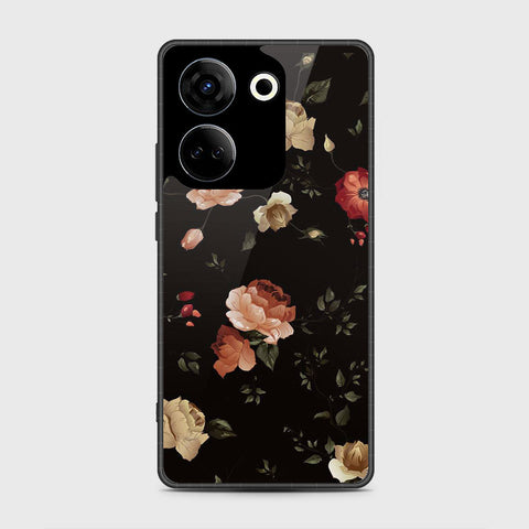 Tecno Camon 20  Cover- Floral Series 2 - HQ Premium Shine Durable Shatterproof Case