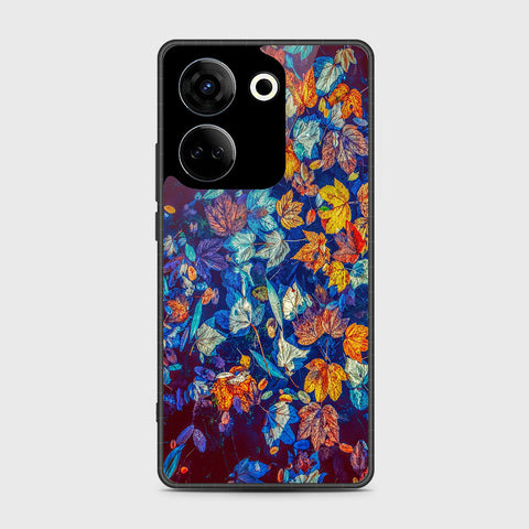 Tecno Camon 20  Cover- Floral Series 2 - HQ Premium Shine Durable Shatterproof Case
