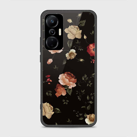 Infinix Hot 20S Cover- Floral Series 2 - HQ Ultra Shine Premium Infinity Glass Soft Silicon Borders Case