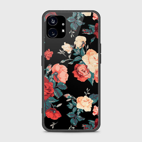 Nothing Phone 1 Cover- Floral Series 2 - HQ Premium Shine Durable Shatterproof Case - Soft Silicon Borders