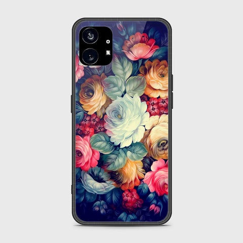 Nothing Phone 1 Cover- Floral Series 2 - HQ Premium Shine Durable Shatterproof Case - Soft Silicon Borders