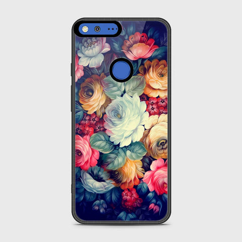 Google Pixel XL Cover- Floral Series 2 - HQ Premium Shine Durable Shatterproof Case