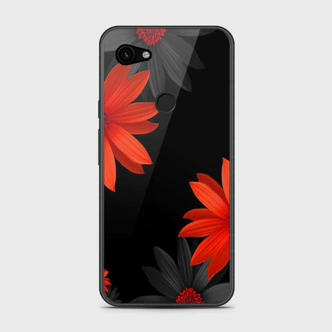 Google Pixel 3a Cover- Floral Series 2 - HQ Premium Shine Durable Shatterproof Case