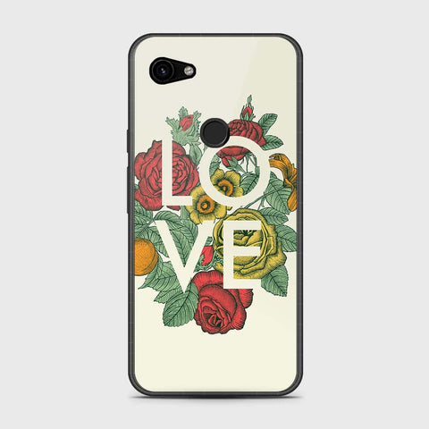 Google Pixel 3a Cover- Floral Series 2 - HQ Premium Shine Durable Shatterproof Case