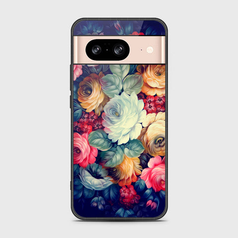 Google Pixel 8  Cover- Floral Series 2 - HQ Premium Shine Durable Shatterproof Case