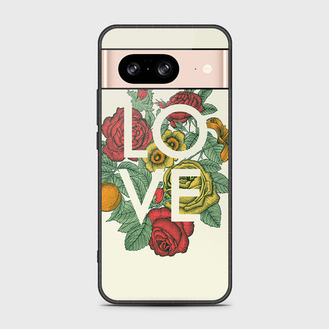 Google Pixel 8  Cover- Floral Series 2 - HQ Premium Shine Durable Shatterproof Case