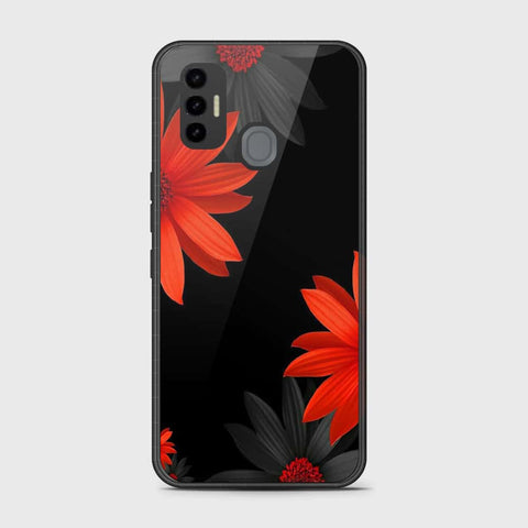 Tecno Spark 7 Cover- Floral Series 2 - HQ Premium Shine Durable Shatterproof Case