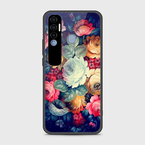 Tecno Spark 7 Pro Cover- Floral Series 2 - HQ Premium Shine Durable Shatterproof Case