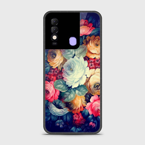 Tecno Spark 8 Cover- Floral Series 2 - HQ Premium Shine Durable Shatterproof Case