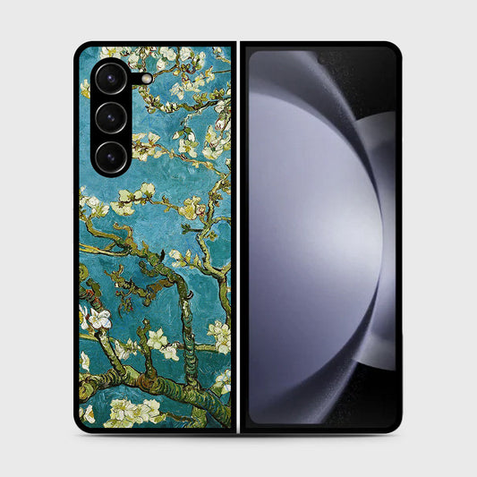 Samsung Galaxy Z Fold 5 5G  Cover- Floral Series 2 - HQ Premium Shine Durable Shatterproof Case