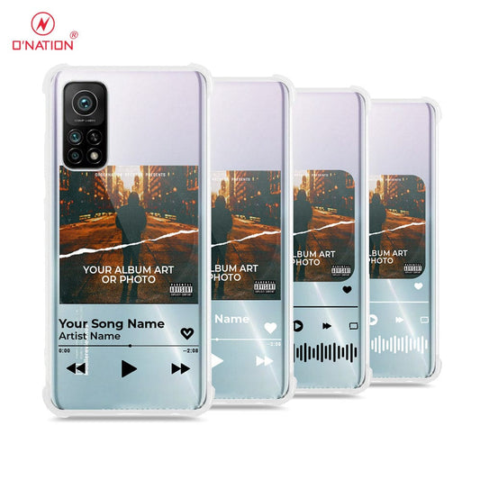 Xiaomi Mi 10T Cover - Personalised Album Art Series - 4 Designs - Clear Phone Case - Soft Silicon Borders