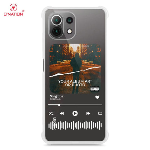 Xiaomi Mi 11 Cover - Personalised Album Art Series - 4 Designs - Clear Phone Case - Soft Silicon Borders