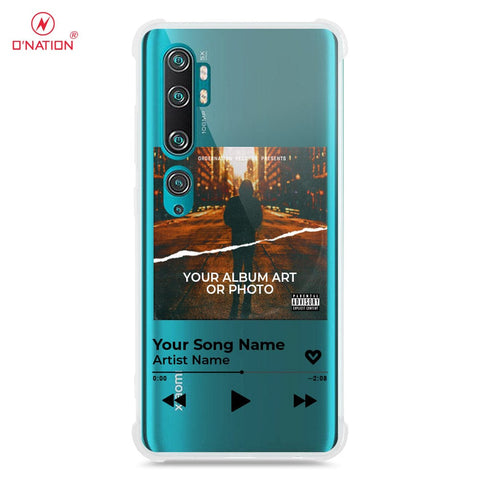 Xiaomi Mi Note 10 Pro Cover - Personalised Album Art Series - 4 Designs - Clear Phone Case - Soft Silicon Borders