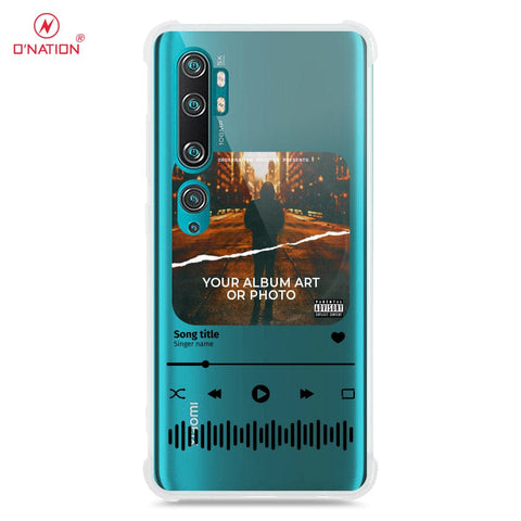 Xiaomi Mi Note 10 Pro Cover - Personalised Album Art Series - 4 Designs - Clear Phone Case - Soft Silicon Borders