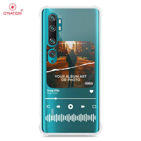 Xiaomi Mi Note 10 Pro Cover - Personalised Album Art Series - 4 Designs - Clear Phone Case - Soft Silicon Borders