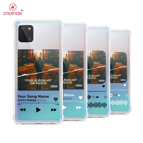 Samsung Galaxy Note 10 Lite Cover - Personalised Album Art Series - 4 Designs - Clear Phone Case - Soft Silicon Borders