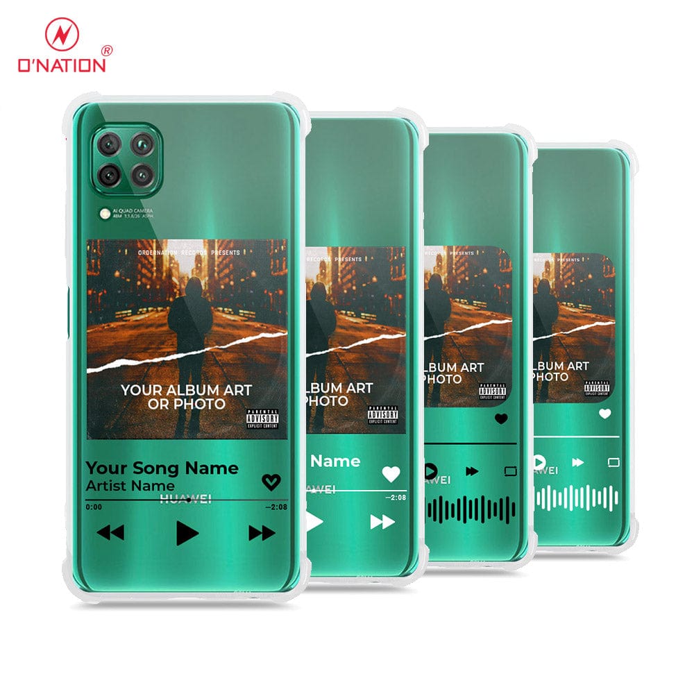 Huawei Nova 6 SE Cover - Personalised Album Art Series - 4 Designs - Clear Phone Case - Soft Silicon Borders