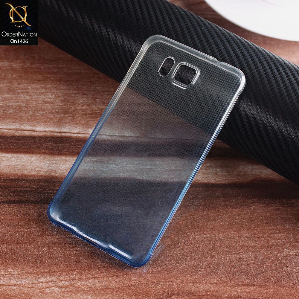 Samsung Galaxy Alpha - Soft Dual Gradient Semi Transparent Case