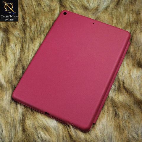 iPad 10.2 / iPad 7 (2019) Cover - Pink - PU Leather Smart Book Foldable Case