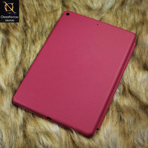 iPad 10.2 / iPad 8 (2020) Cover - Pink - PU Leather Smart Book Foldable Case