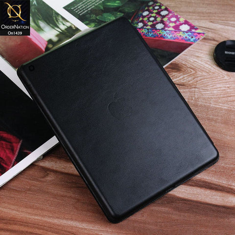 iPad 9.7 (2018) / 6th Generation - Black - PU Leather Smart Book Foldable Case