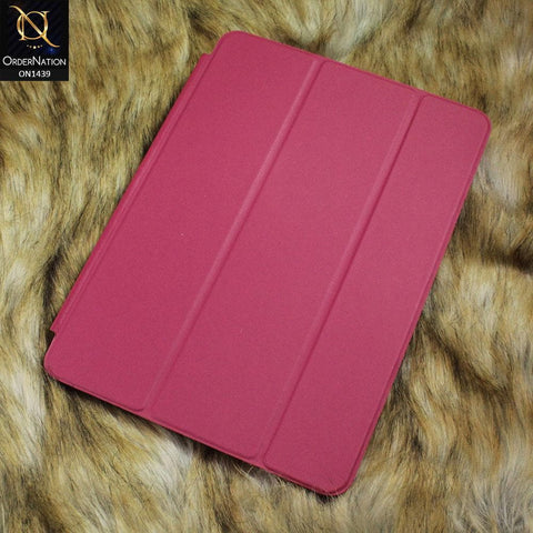 iPad 10.2 / iPad 7 (2019) Cover - Pink - PU Leather Smart Book Foldable Case
