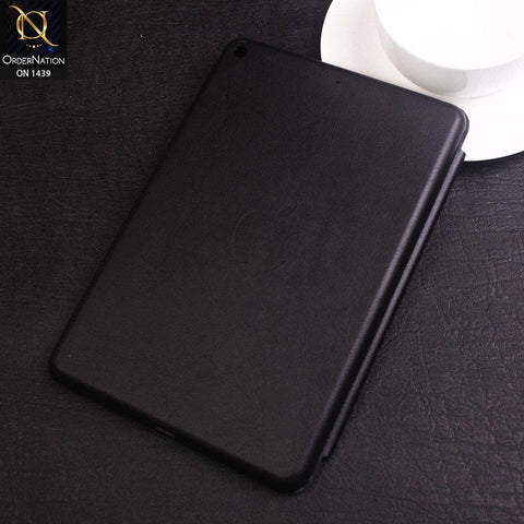 iPad Mini 5 / iPad Mini (2019) Cover - Black - PU Leather Smart Book Foldable Case