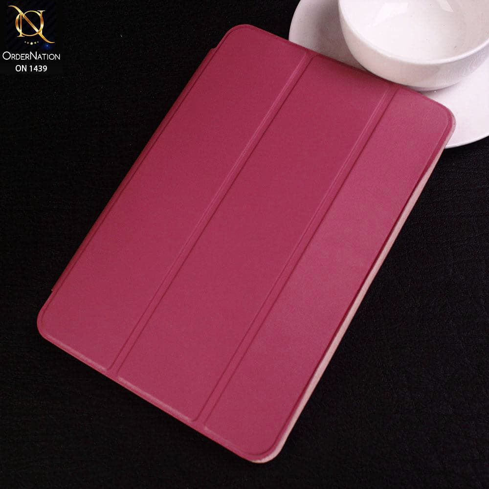 iPad Mini 5 / iPad Mini (2019) Cover - Magenta - PU Leather Smart Book Foldable Case