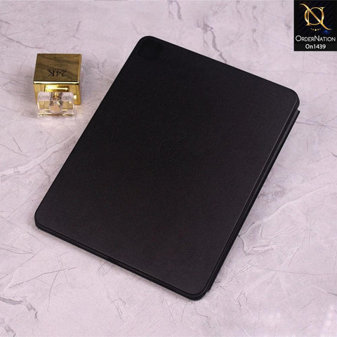 iPad Pro 11 (2020) - Black - PU Leather Smart Book Foldable Case