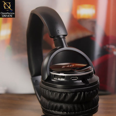 Nia Q1 Wireless Bluetooth Headphone - Black