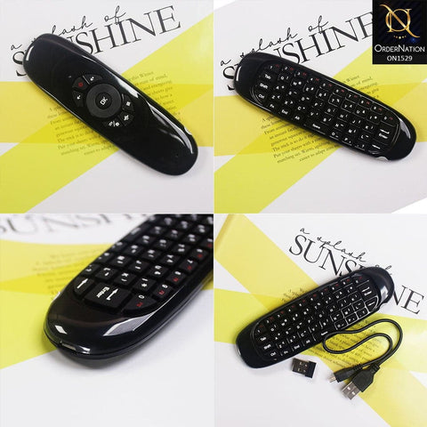 Air Mouse C120 For Android And Smart Tv - Black