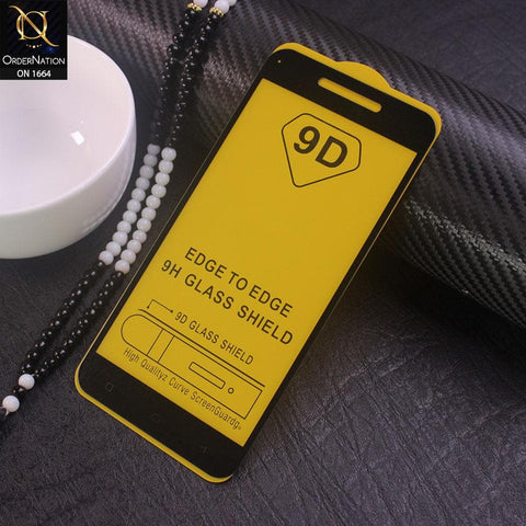 Oppo A71 Screen Protector - Black - Xtreme Quality 9D Tempered Glass With 9H Hardness