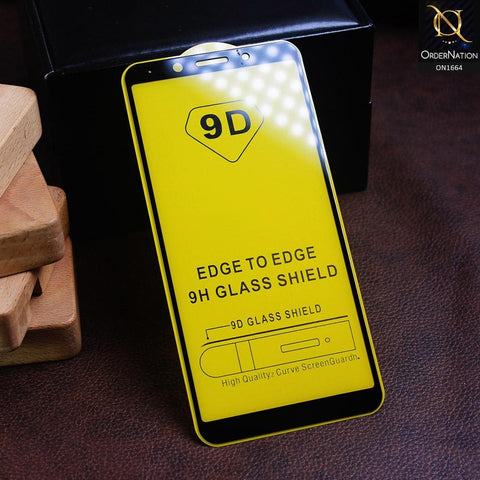 Oppo F5 Xtreme Quality 9D Tempered Glass With 9H Hardness