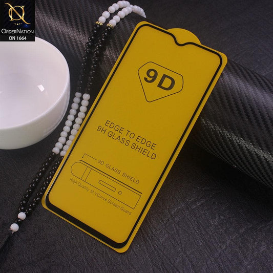 Oppo F9 / F9 Pro Cover - Black - V2 - Xtreme Quality 9D Tempered Glass With 9H Hardness