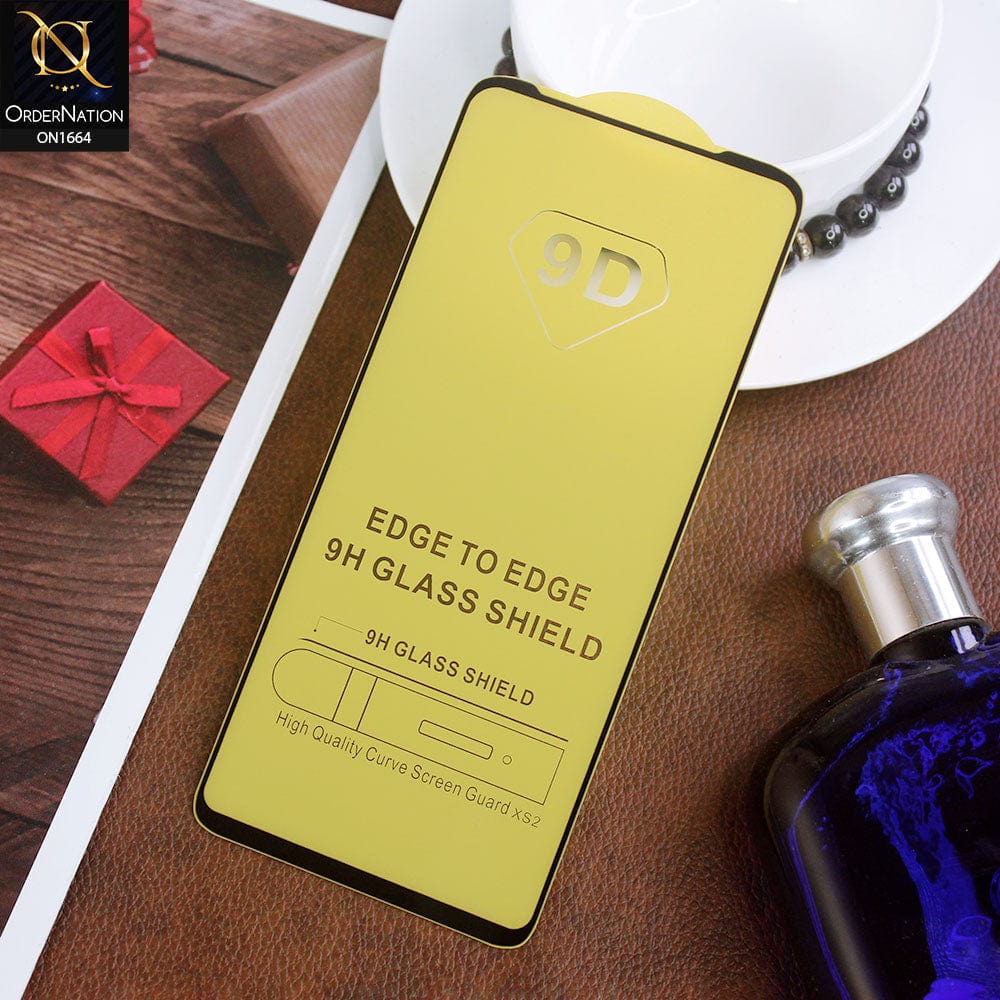 Infinix Hot 11s Cover - Black - Xtreme Quality 9D Tempered Glass With 9H Hardness