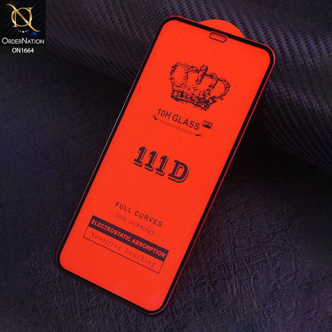iPhone 12 Protector - Xtreme Quality 111D Tempered Glass With 9H Hardness