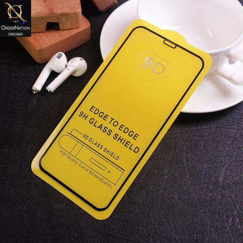 iPhone 12 Protector - Xtreme Quality 9D Tempered Glass With 9H