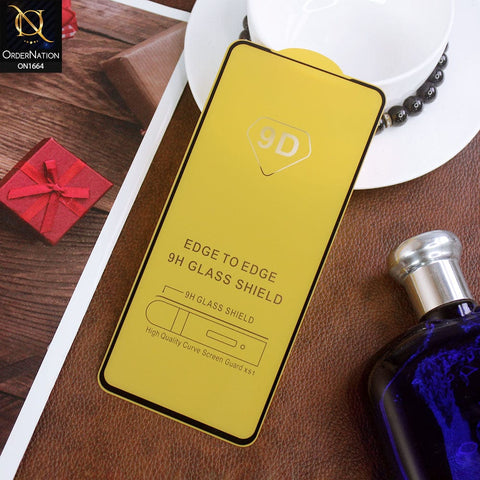 Xiaomi Mi CC9 Pro Cover - Black - Xtreme Quality 9D Tempered Glass With 9H Hardness